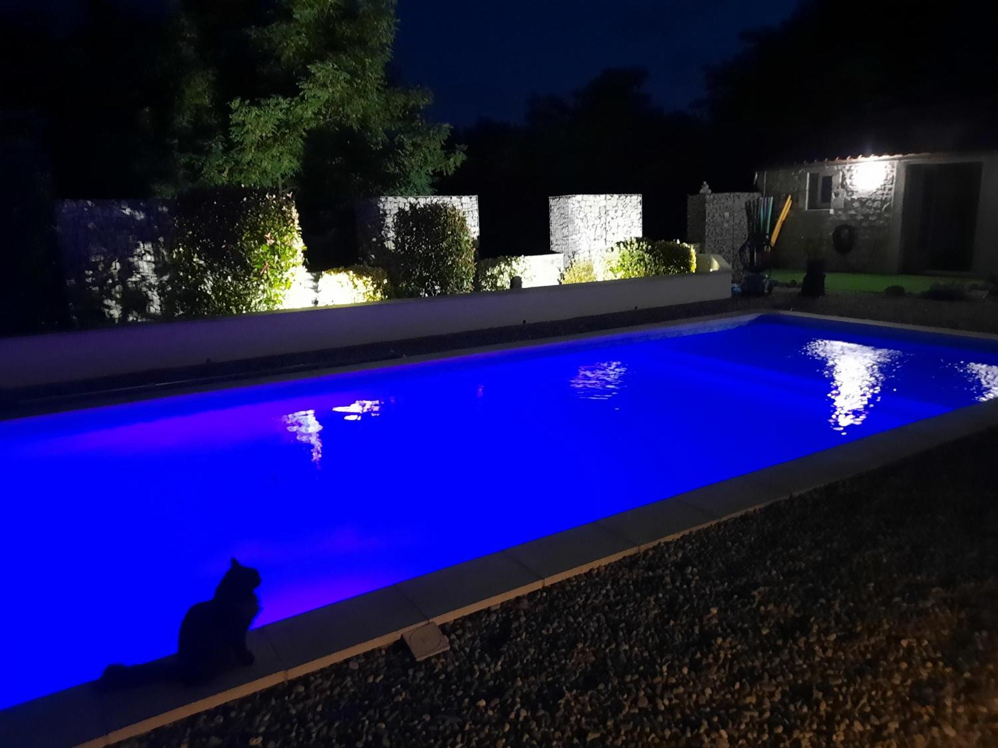 Le Cocon Villa Lussas Bagian luar foto